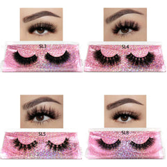 Professional 3D Faux Mink Eyelash Collection – Bulk Wholesale Custom Series