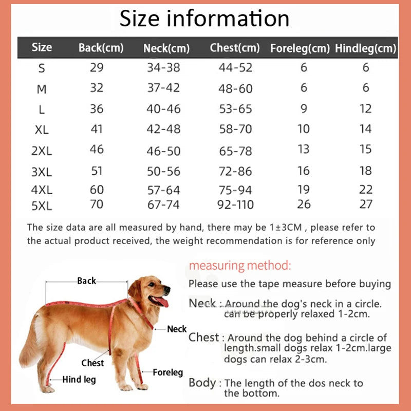 Waterproof Outdoor Dog Jumpsuit by Snagg A Jacket