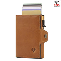 Leather Pop-Up Minimalist Card Holder by Snagg It Wallet