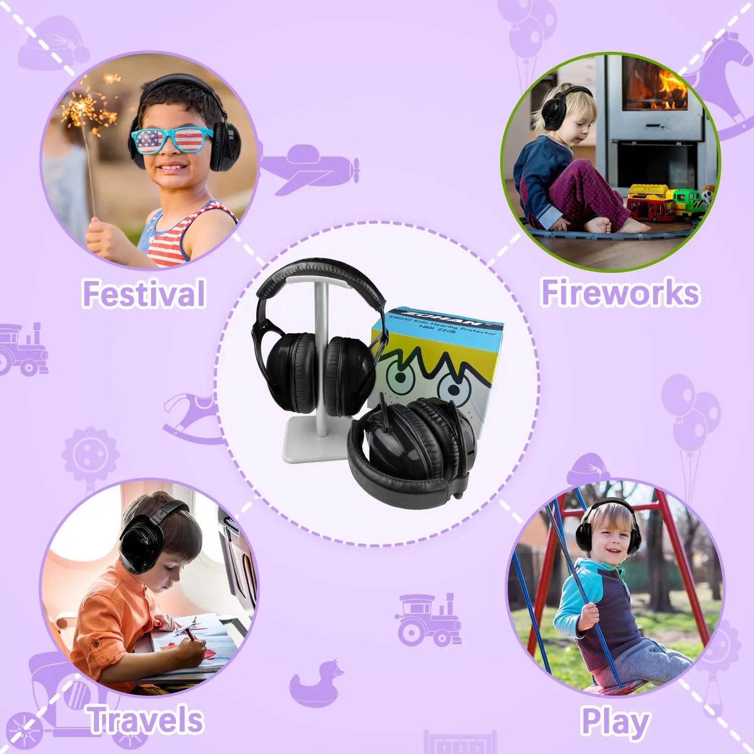 Kids lightweight earmuffs – image 9