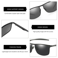 Fashion Aluminum Polarized Sunglasses by Snagg It Sunglasses