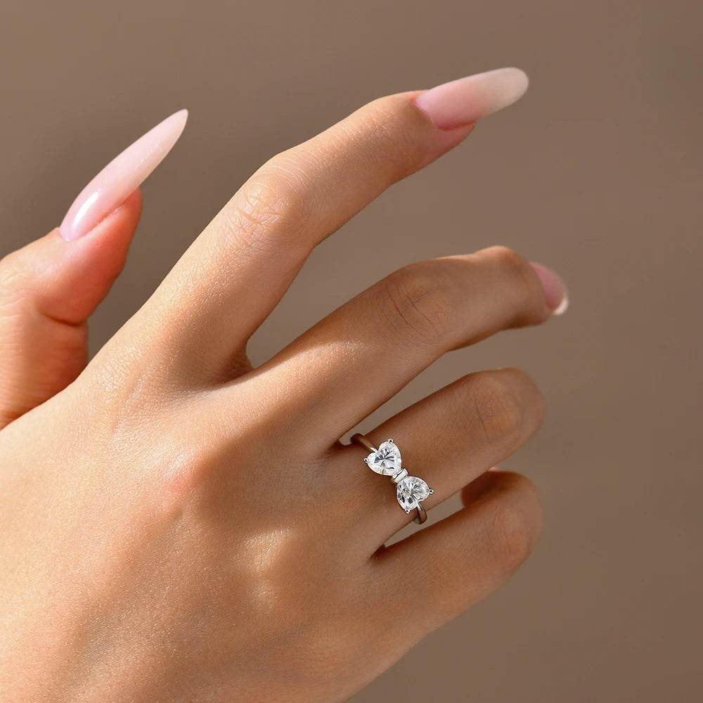 Bowknot Moissanite Ring - SnaggIt