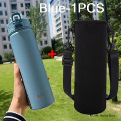 600ml/750ml High Performance Thermal Flask | Integrated Straw & All-Day Insulation