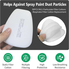 5N11 Dust Cotton Filter Paper Filters by Snagg A Filter
