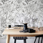 Floral Modern Waterproof Wallpaper by Snagg A Wallpaper