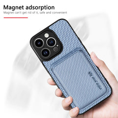 Carbon Fiber Style PU Leather MagSafe Case for iPhone 17 Air / Series (LM2) by Snagg A Phone Case