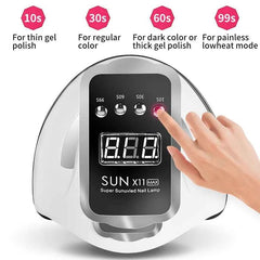 27 Color Ultimate Professional Manicure Station – Poly Extension & Gel Polish Mega Kit with UV/LED System