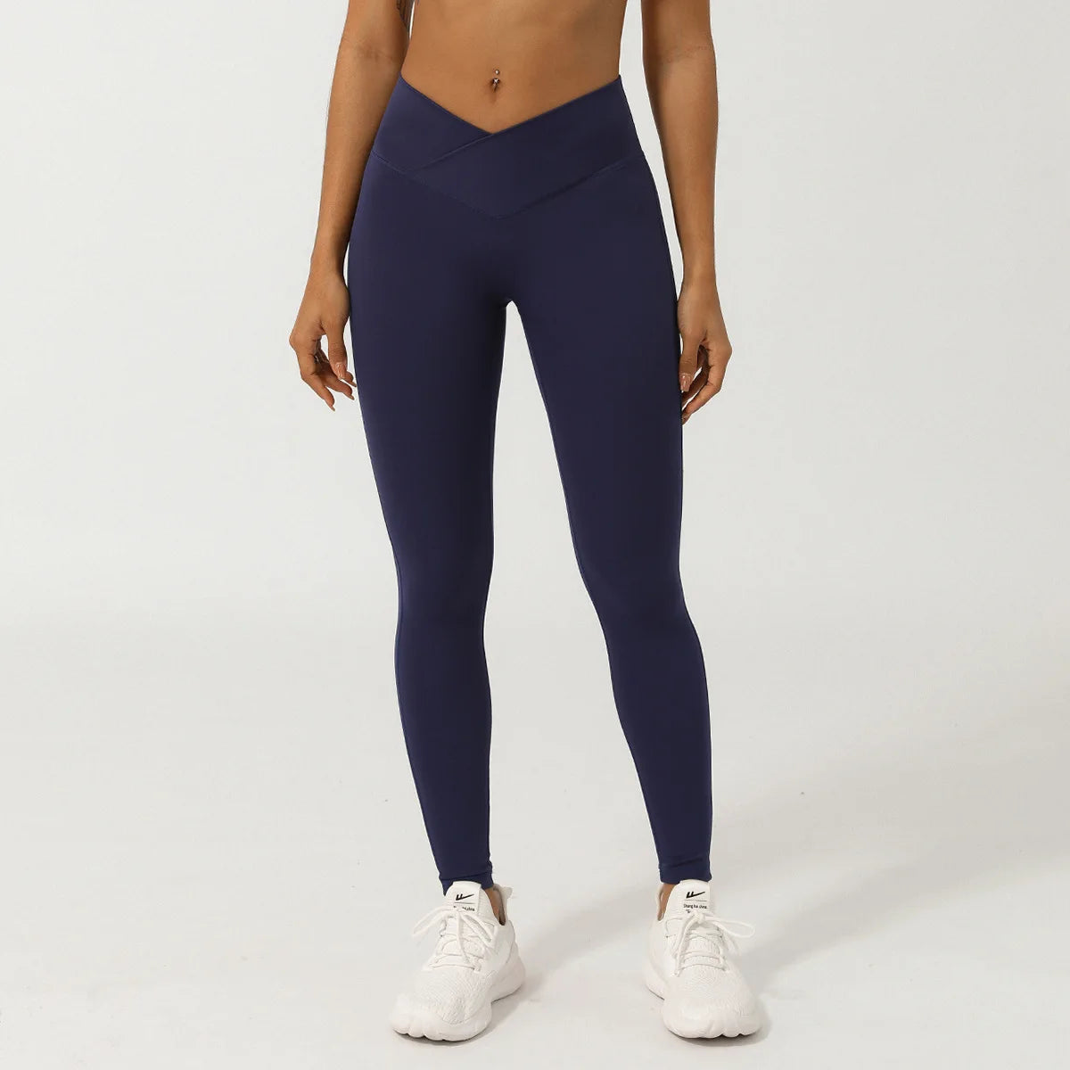 Women's Cross Waist Push-Up Yoga Leggings | High Waist Quick-Dry Gym Jogging Workout Tights