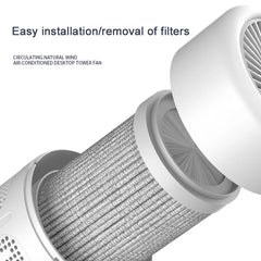 Compact HEPA Desktop Air Purifier | Negative Ion & Formaldehyde Neutralization