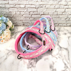 Floral Dog Harness – No Pull, Reflective & Warm by Snagg A Harness