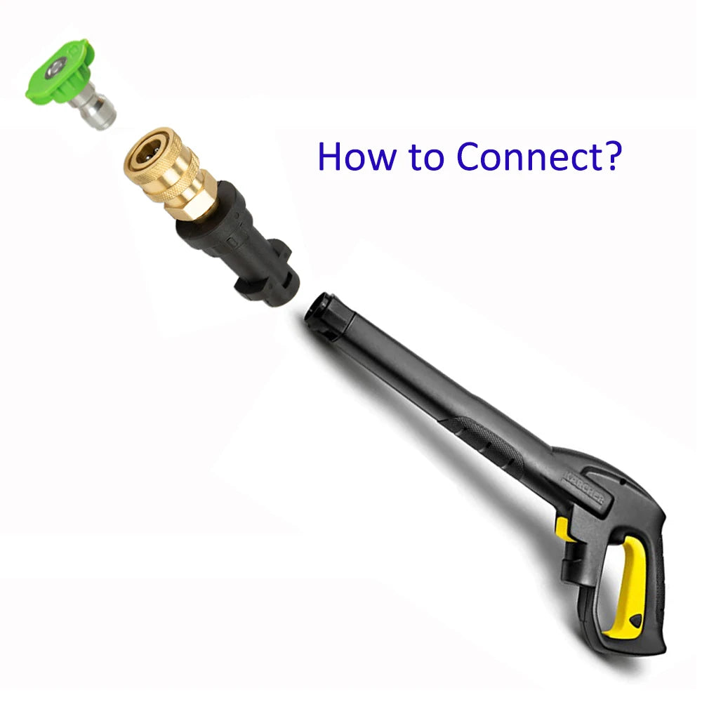 Pressure Washer Bayonet Fitting for Spray Gun & Lance by Snagg A Fitter