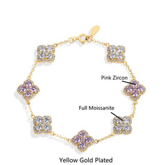 Full Moissanite Luxury Bracelet by Snagg A Bracelet