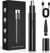 Professional 2026 Rechargeable Precision Trimmer – IPX7 Waterproof Aluminum Alloy System for Painless Facial Grooming