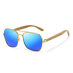 Fashion Retro Metallic Square Sunglasses by Snagg It Sunglasses