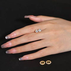 1.0CT Moissanite Stud Earrings - SnaggIt