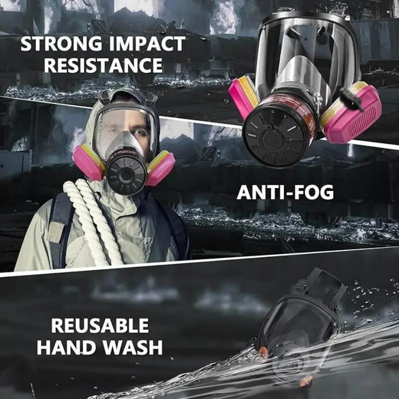 Filter Full Face Respirator Mask by Snagg A Face Mask
