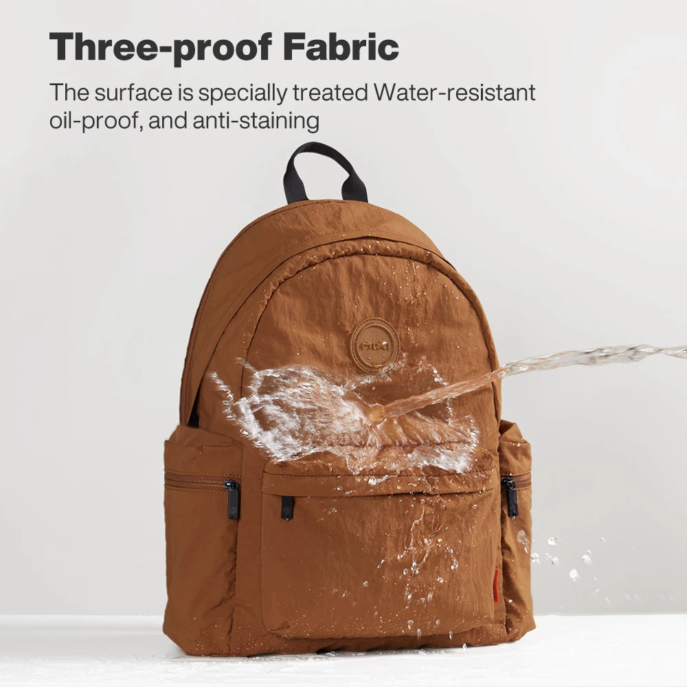 Lightweight Casual Laptop Backpack 15" – Water-Resistant Travel Bookbag & Small Hiking Bag (17–20L)