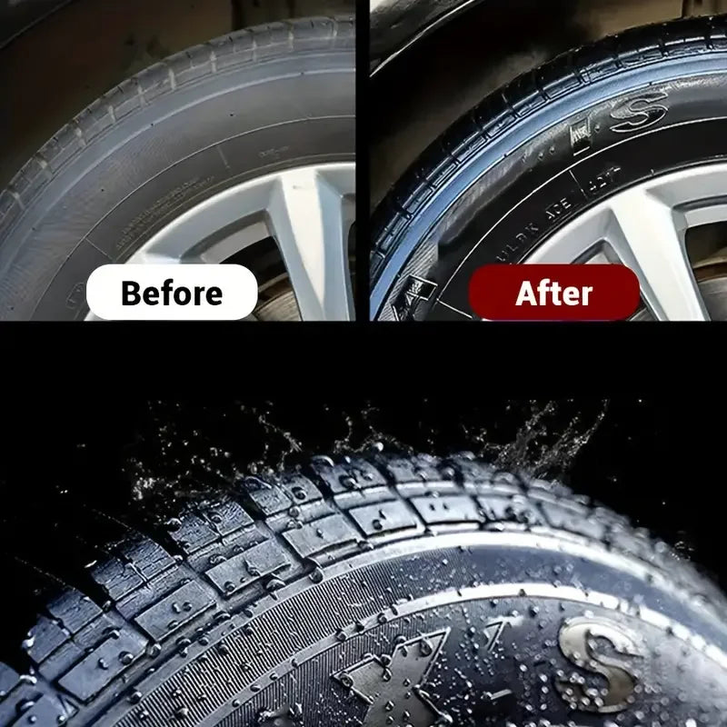 Black Tire Gloss Wax by Snagg A Car Wax