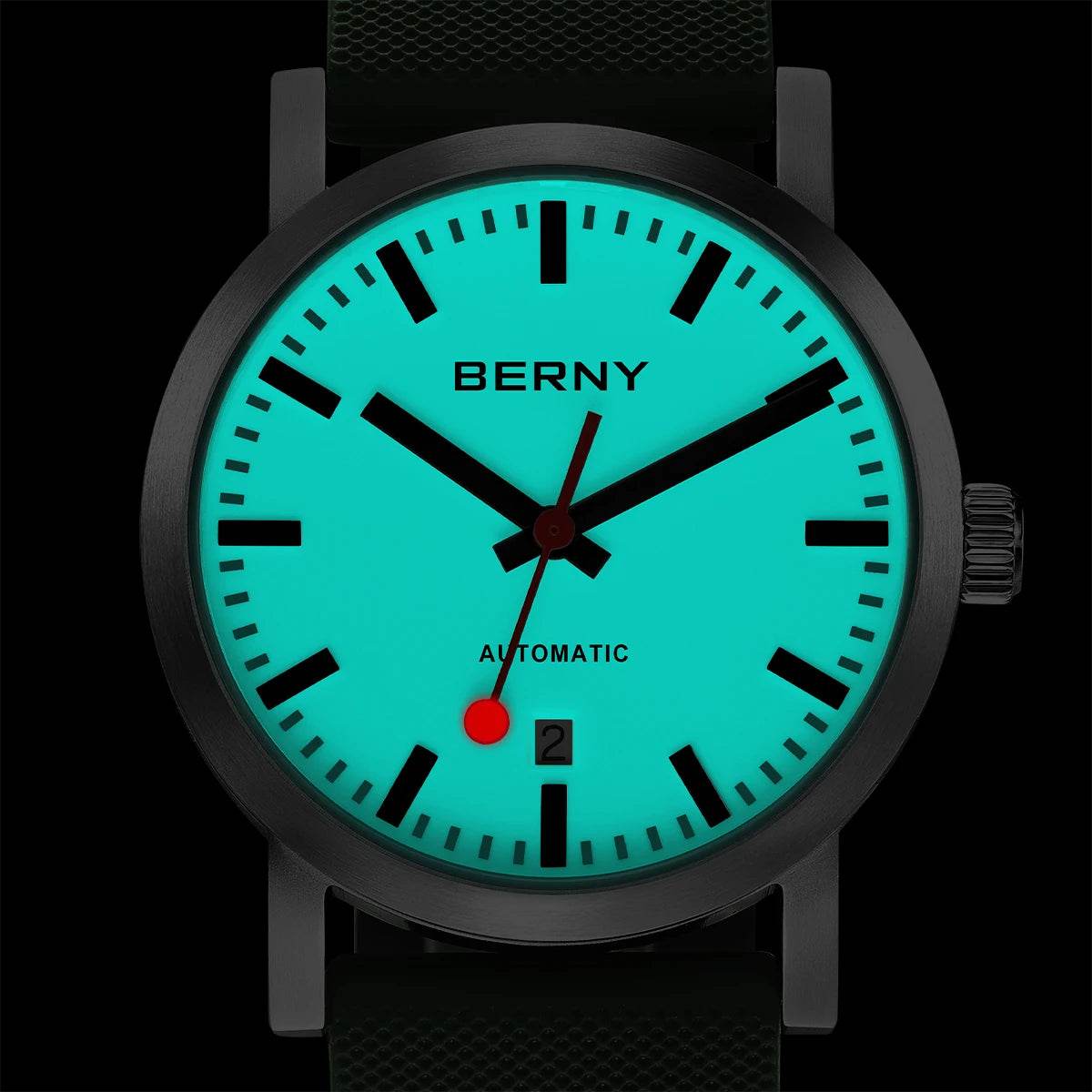 BERNY Automatic Railway Watch - SnaggIt