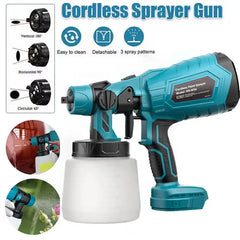 1000ML Cordless Paint Sprayer – Compatible with Makita 18V Batteries (BL1830, BL1840, BL1850, BL1860)