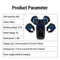 EMS & TENS Pulse Massager – 30 Level Muscle Stimulator for Full Body Relief