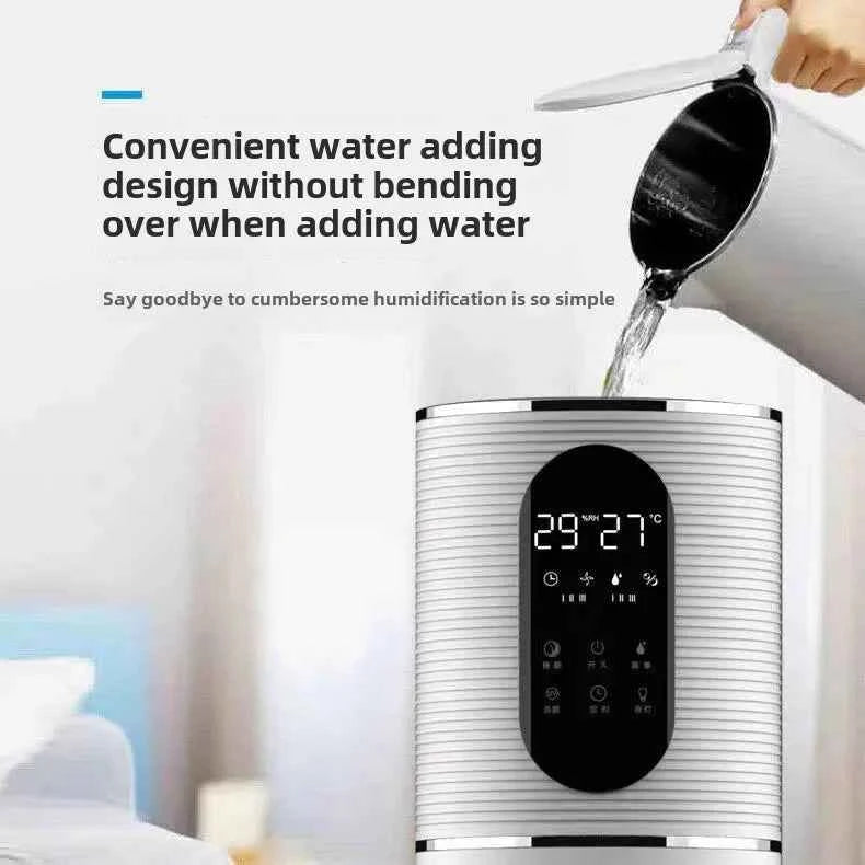 8L Ultrasonic Air Humidifier - Large Capacity Floor Standing Cool Mist Diffuser with Remote Control