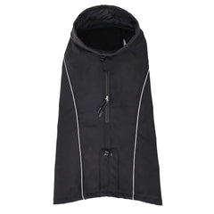 Soft-Shell Waterproof Dog Jacket for Large Dogs – Fleece-Lined Flexible Chest Safety Reflective Outdoor Coat