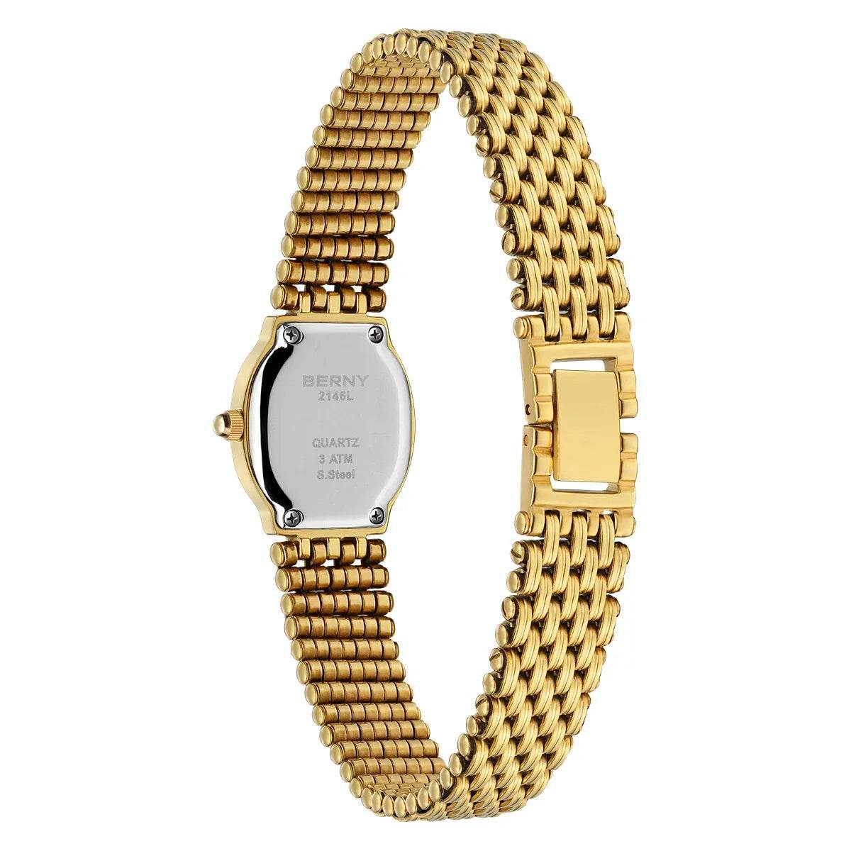 BERNY Women’s Gold Quartz Watch - SnaggIt