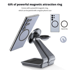 3 in 1 Wireless Charger Station for Samsung Phone, Watch & Earbuds by Snagg A Charging Station