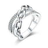 925 Sterling Silver Vintage Moissanite Ring by Snagg A Ring