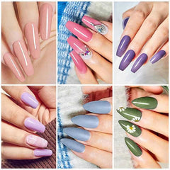 Professional Dipping Nail Powder System – 5g/10g High Pigment Nude, Pink & Glitter DIY Art Collection