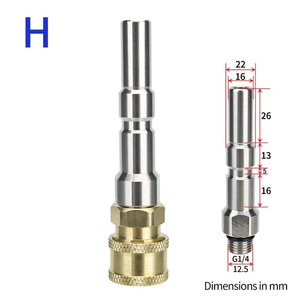 Pressure Washer Bayonet Fitting for Spray Gun & Lance by Snagg A Fitter