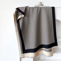 Women’s Floral Cashmere Feel Winter Scarf