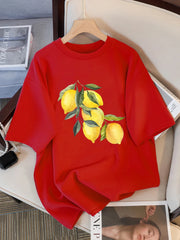 Lemon's Print Womans Streetwear T-Shirt
