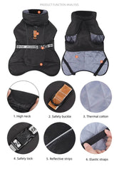 Autumn & Winter Warm Dog Jacket - SnaggIt