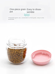 2-in-1 Portable Pet Water Bottle & Food Container - SnaggIt