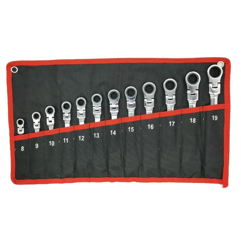 Ratcheting Spanner Wrench Set – 7 or 12 - Piece by Snagg A Wrench Set