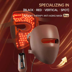 Red Light Therapy LED 4 Colors Facial Mask