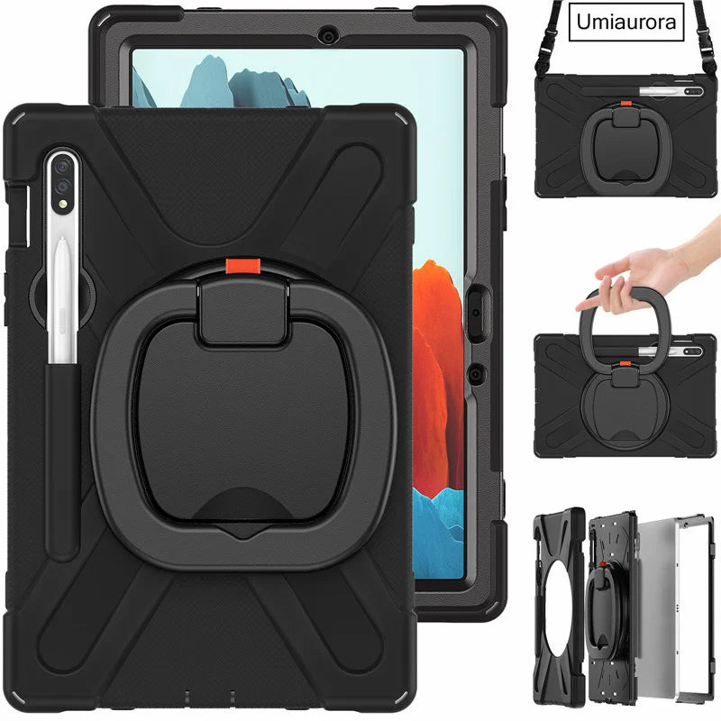 Heavy Duty Armor Kids Shockproof Case For Samsung Galaxy Tab S9 Series by Snagg A Tab Case