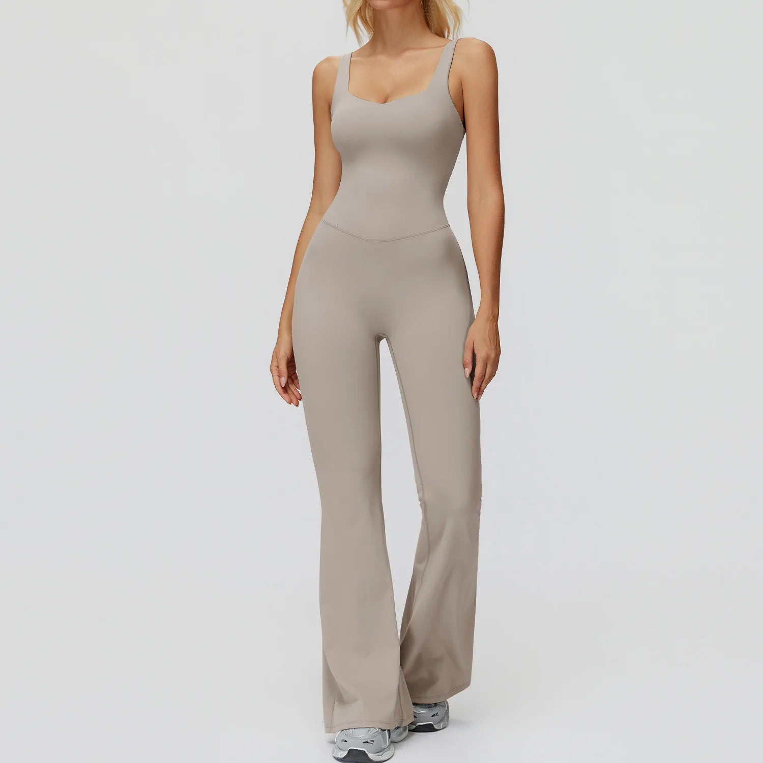 Women's Push-Up Sports Jumpsuit | Gym Tracksuit Yoga Suit Fitness Romper Stretch Bodysuit Activewear