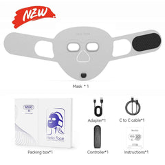 Wireless Near-Infrared and Red Light Therapy Facial Mask
