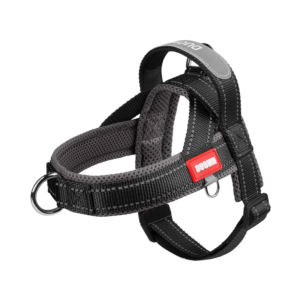 Saddle-Style Dog Harness – Padded Quick-Release Chest Strap for Small, Medium & Large Dogs