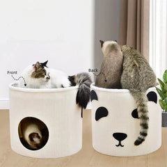 Soft Cat House & Kitten Climbing Tower by Snagg A Cave