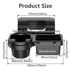 Car Door Side Organizer by Snagg A Cup Holder