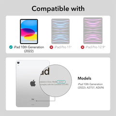 2Pack Screen Protector Tempered-Glass Film with Frame for iPad 11/10(2025/2022) iPad Air 13/11 (2025) Mini 7/6 Air 5/4 by Snagg A Screen Protector