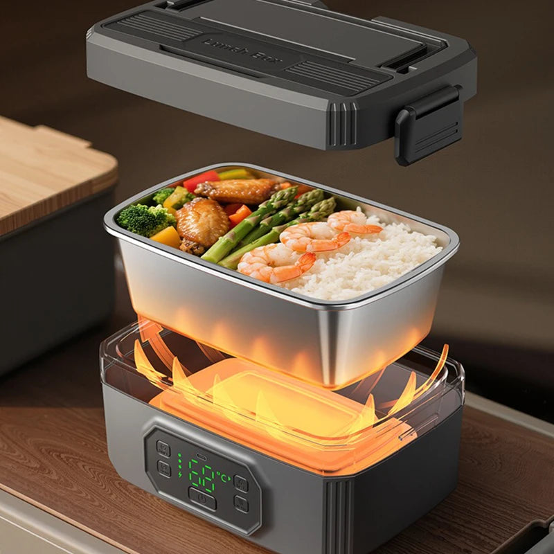 Wireless Rechargeable Heating Lunch Box by Snagg A Lunch Bag