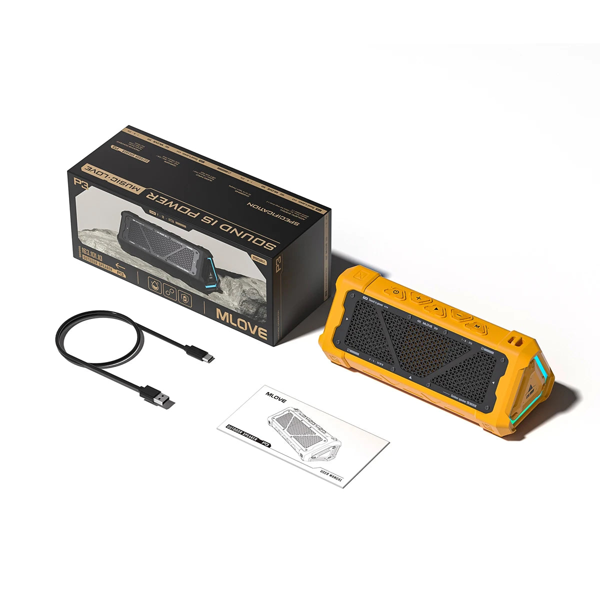 40W Bluetooth 5.3 Speaker by Snagg A Portable Speaker