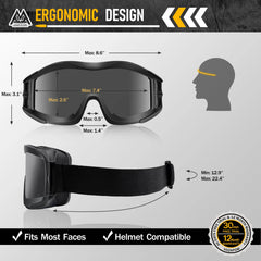 Professional Motorcycle Goggles by Snagg A Motorcycle Goggles