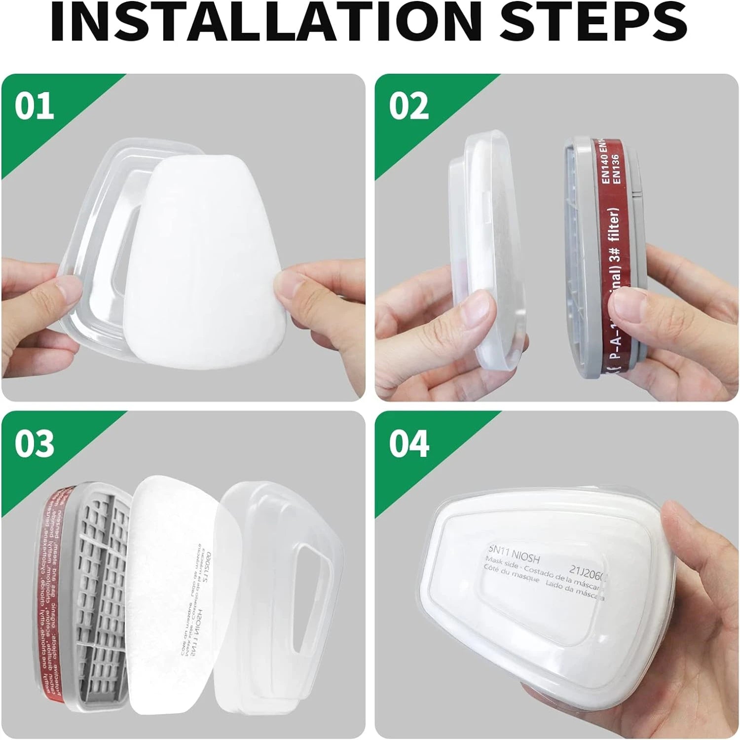 5N11 Dust Cotton Filter Paper Filters by Snagg A Filter