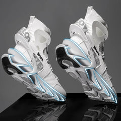 Men’s Air Mesh Sneakers – Casual Trainers with Anti-Odor Comfort by Snagg A Shoes